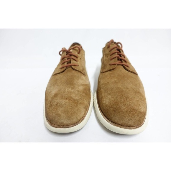 COLE HAAN 2.Zerogrand Brown 13M-US/12UK/46EU Men Suede Lace-Up Oxfords C25698 - Picture 2 of 10